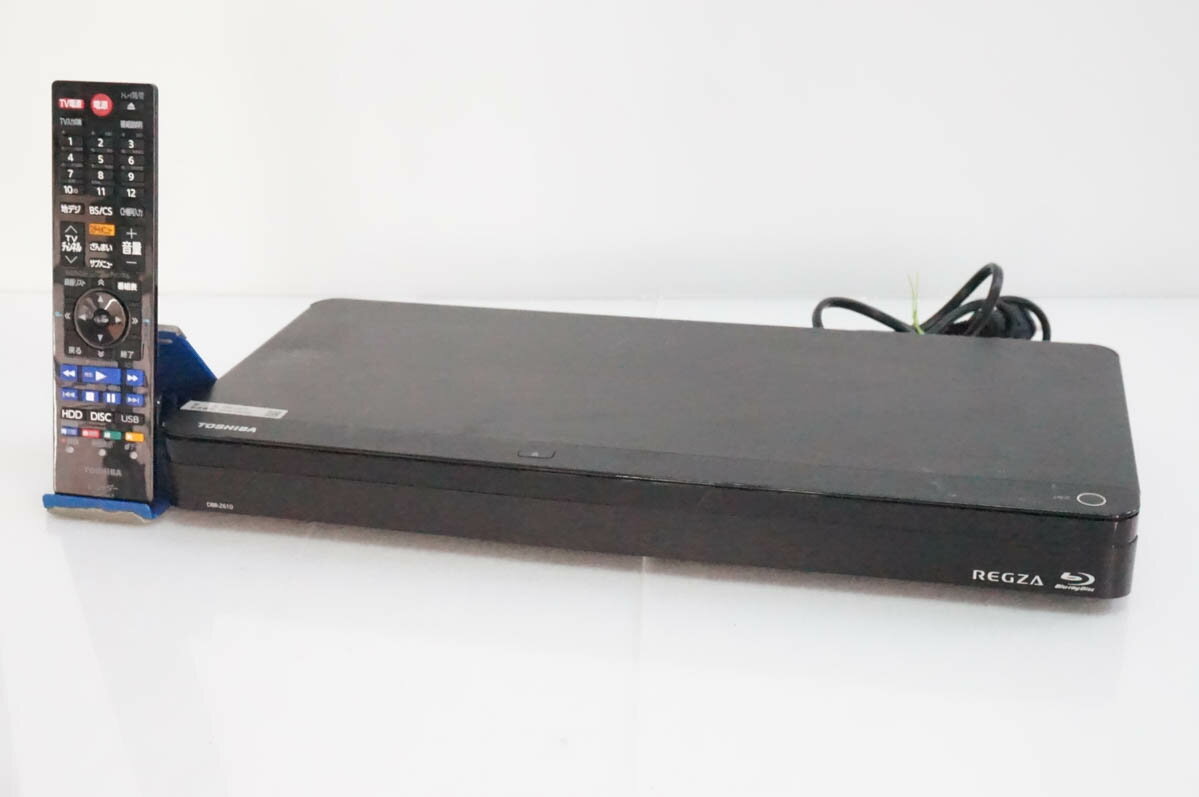 【中古】東芝TOSHIBA ブルーレイレコーダー Wチューナー レグザブルーレイ DBR-Z610 HDD500GB