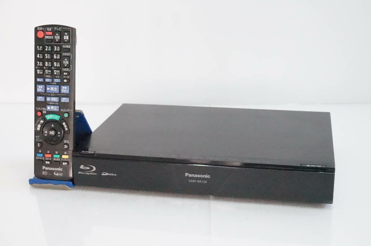 【中古】Panasonicパナソニック HDD搭載ハイビジョンブルーレイディスクレコーダー HDD320GB DMR-BR130-K