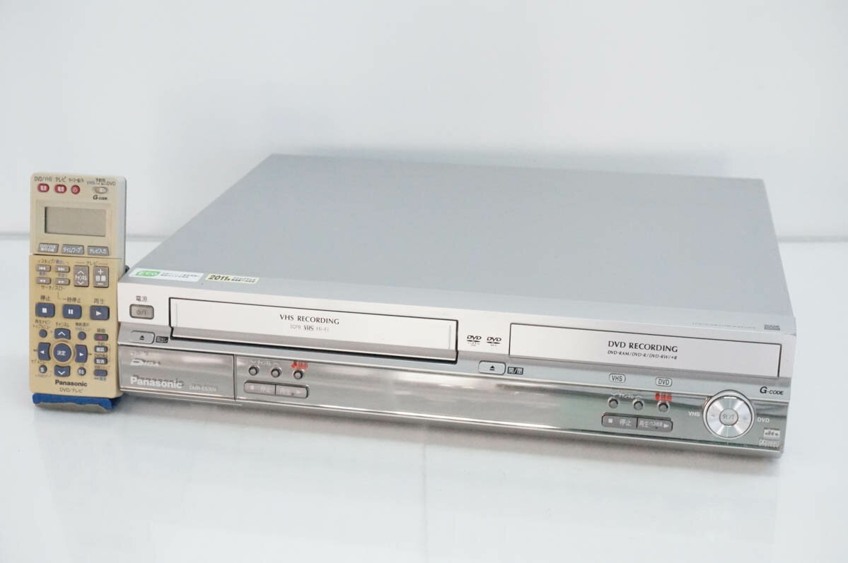 【中古】C Panasonicパナソニック VHSビデオ一体型DVDビデオデッキ DMR-ES30V ダビング機能