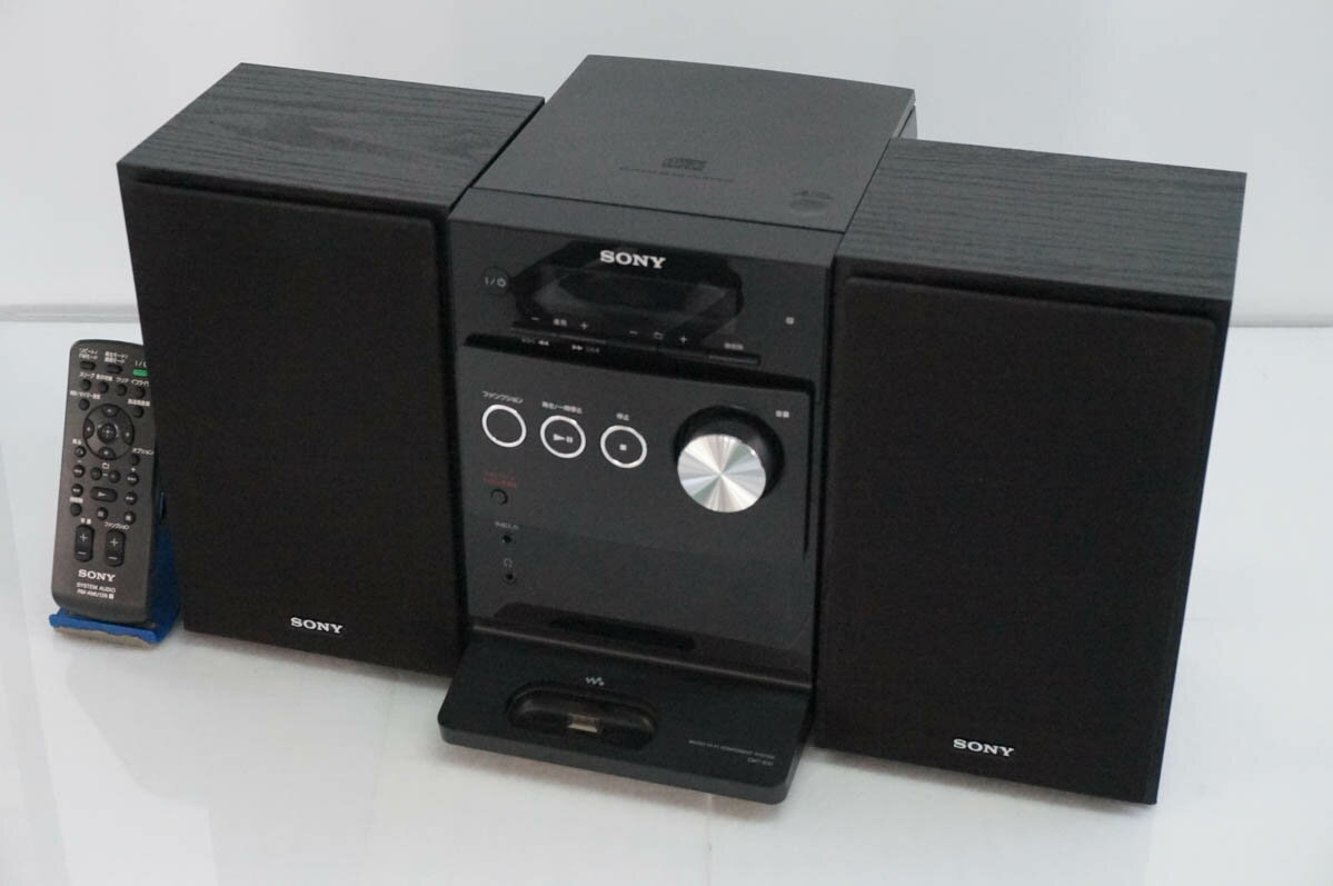 【中古】SONYソニー ウォークマン用ドックコンポ CMT-S10 ウォークマン／CD／ラジオ CDコンポ