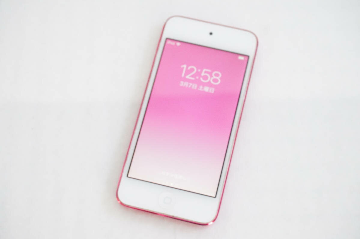 【中古】 Appleアップル 第6世代 iPod touch 128GB MKWK2J/A ピンク