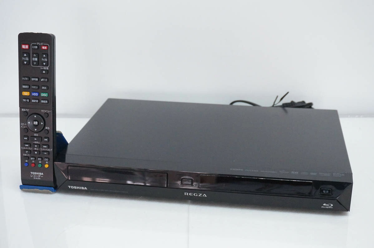【中古】東芝TOSHIBA ブルーレイレコーダー Wチューナー レグザブルーレイ D-BZ510 HDD320GB