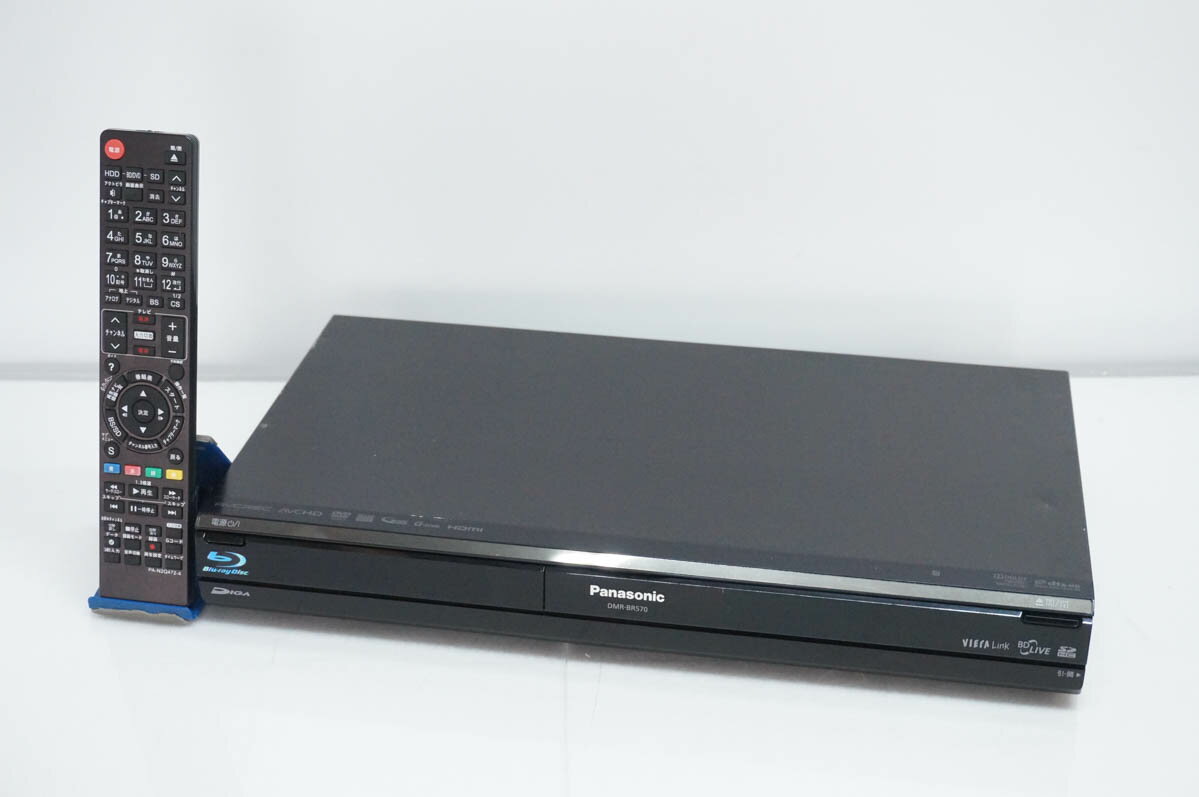 【中古】Panasonicパナソニック HDD搭載ハイビジョンブルーレイディスクレコーダー DIGA DMR-BR570-K HDD320GB