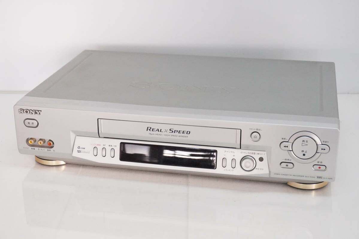 【中古】C SONYソニー VHSビデオデッキ SLV-R355