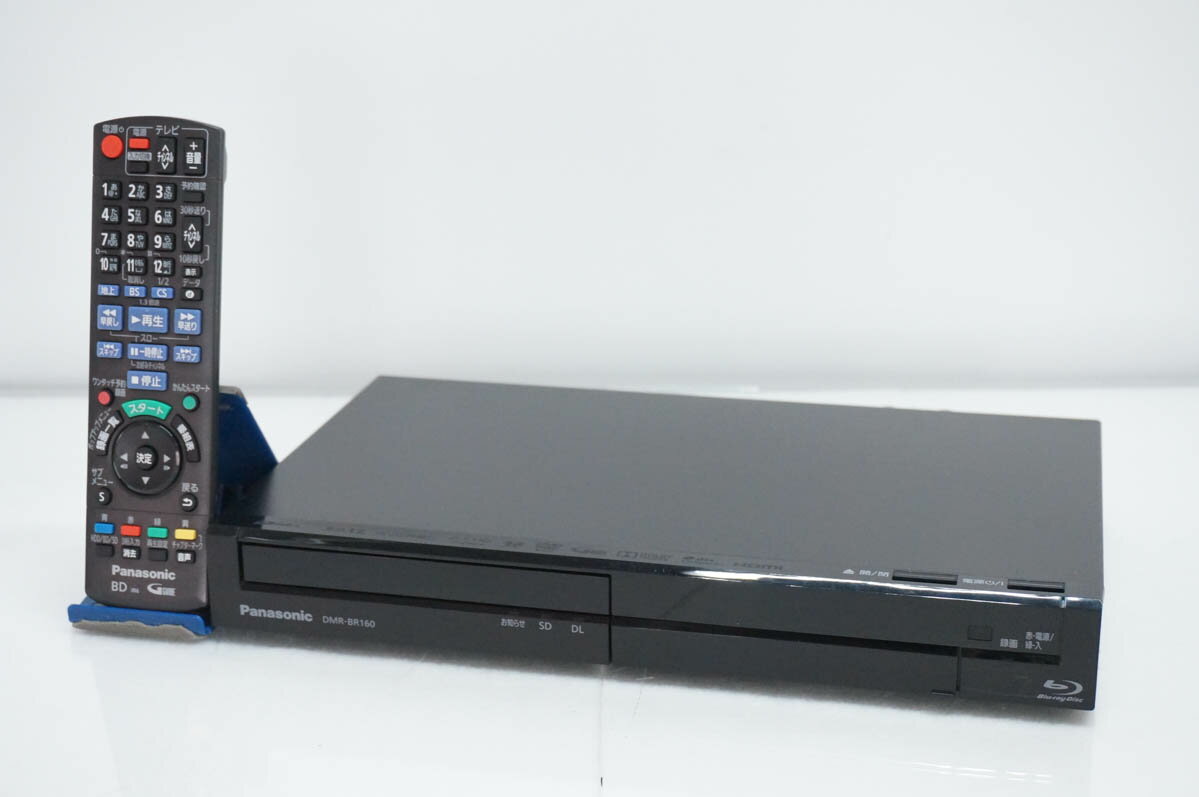 【中古】Panasonicパナソニック HDD搭載ブルーレイディスクレコーダー ディーガ 320GB DMR-BR160-K