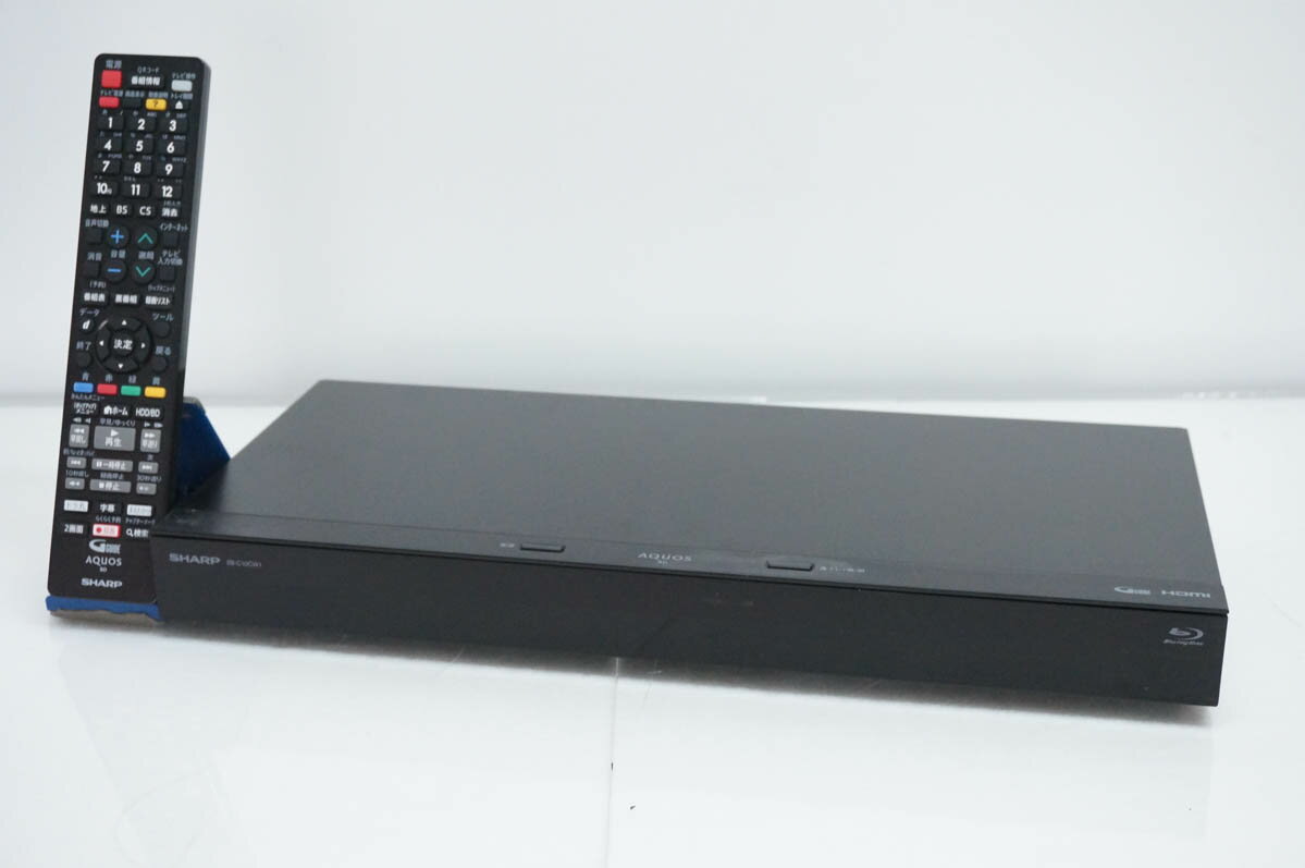 【中古】SHARPシャープ BDレコーダー AQUOSアクオスブルーレイ 2B-C10CW1 HDD1TB ダブルチューナー