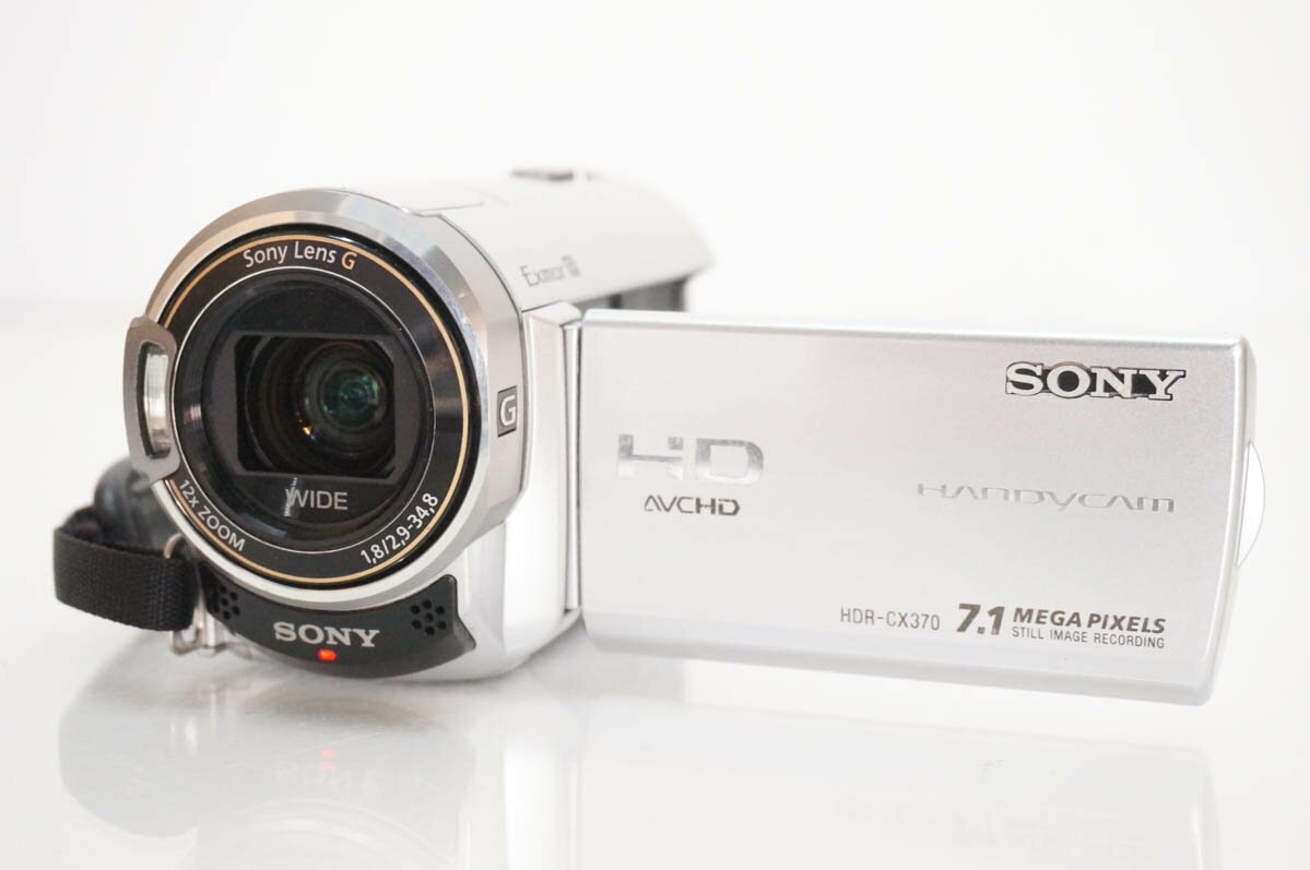 【中古】SONYソニー ハンディカム ハイビジョンデジタルビデオカメラ 64GB HDR-CX370 ...