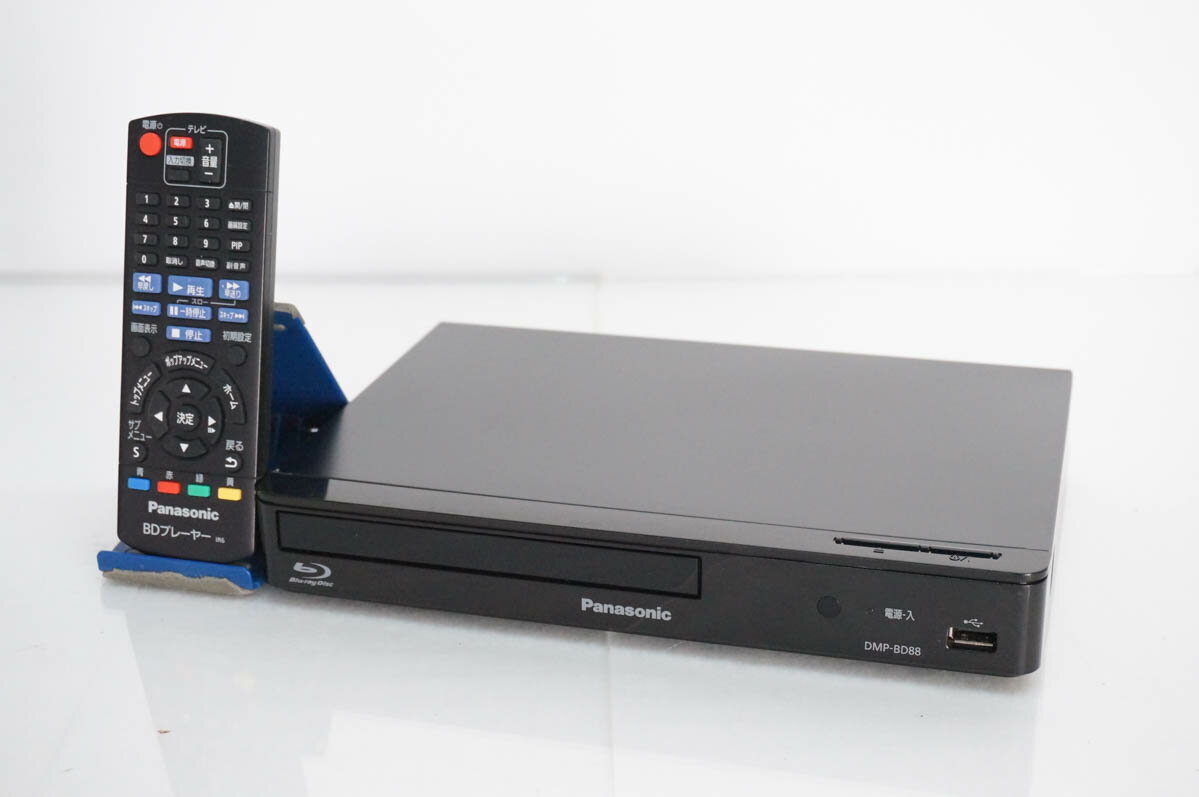 【中古】Panasonicパナソニック ブルーレイディスクプレーヤー DMP-BD88