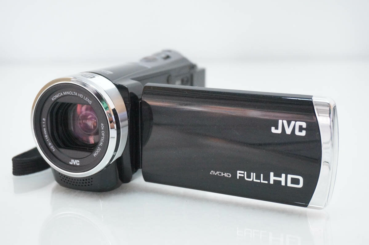 【中古】JVC Victorビクター エブリオEverio デジタルビデオカメラ GZ-HM155