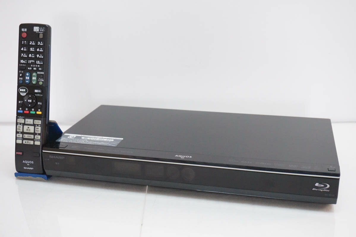 【中古】SHARPシャープ ブルーレイディスクレコーダー AQUOSアクオスブルーレイ HDD500GB Wチューナー BD-W510