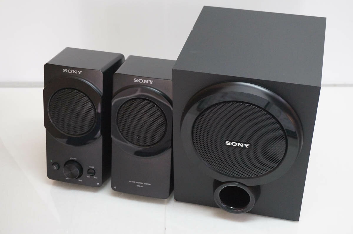 喇叭 - 【中古】SONYソニー アクティブスピーカーシステム SRS-D5 2.1chスピーカー