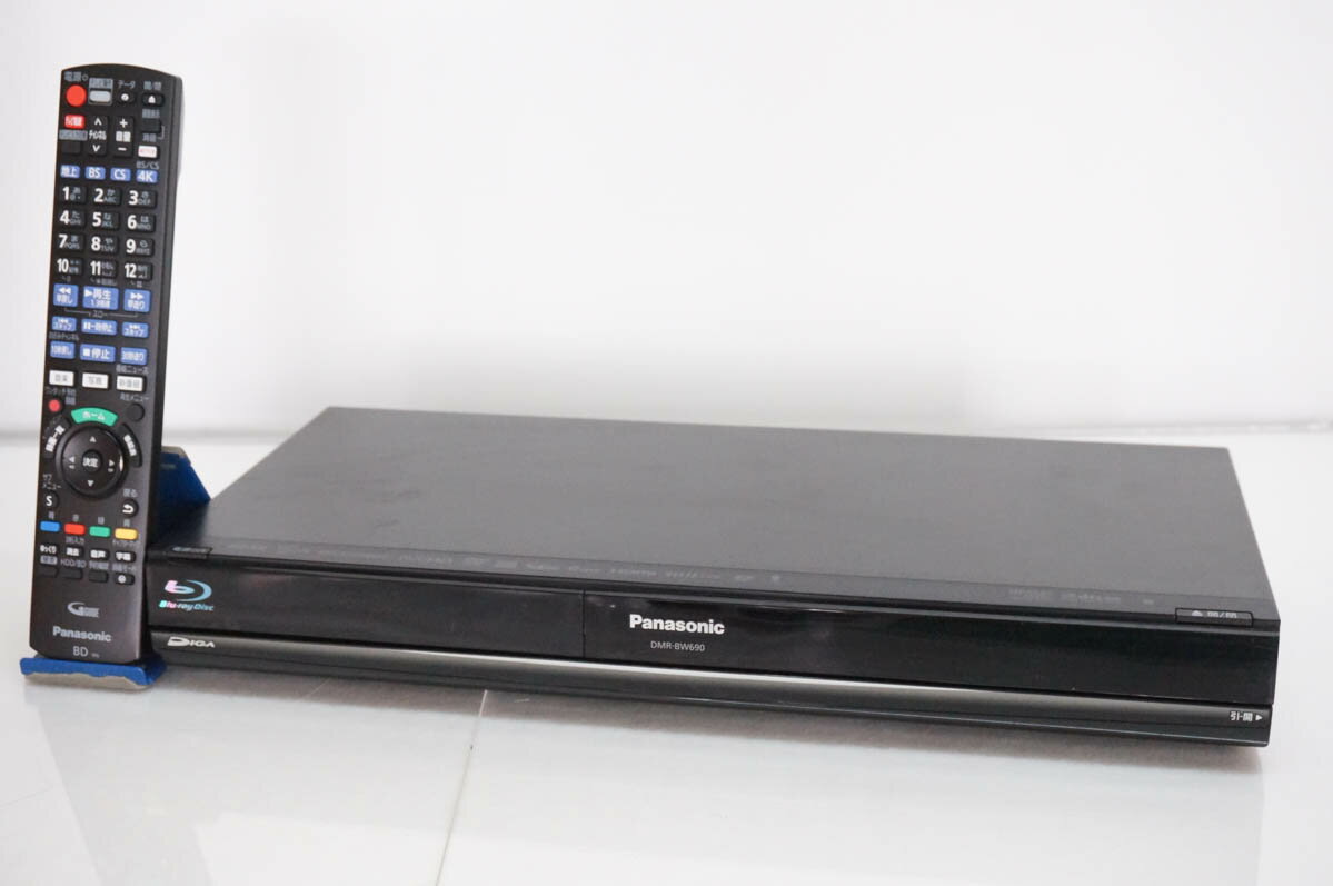 【中古】Panasonicパナソニック HDD搭載ハイビジョンブルーレイディスクレコーダー DMR-BW690 ブルーレイディーガ