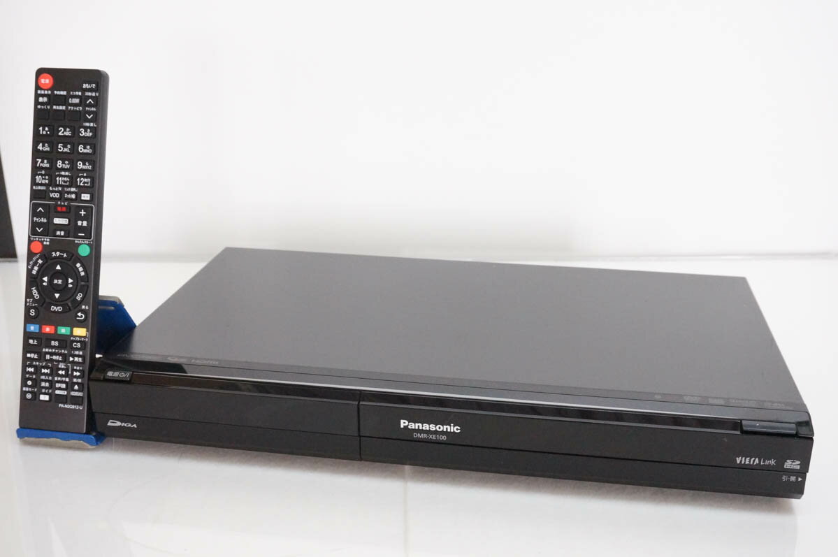 【中古】Panasonicパナソニック HDD搭載ハイビジョンDVDレコーダー HDD320GB DMR-XE100-K