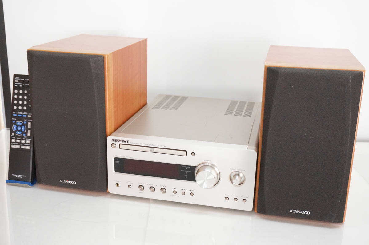 Rakuten - 【中古】KENWOODケンウッド コンパクトハイファイコンポーネントシステム R-K711