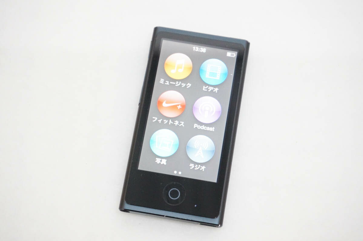 【中古】Appleアップル 第7世代 iPod nano 16GB スレート MD481J