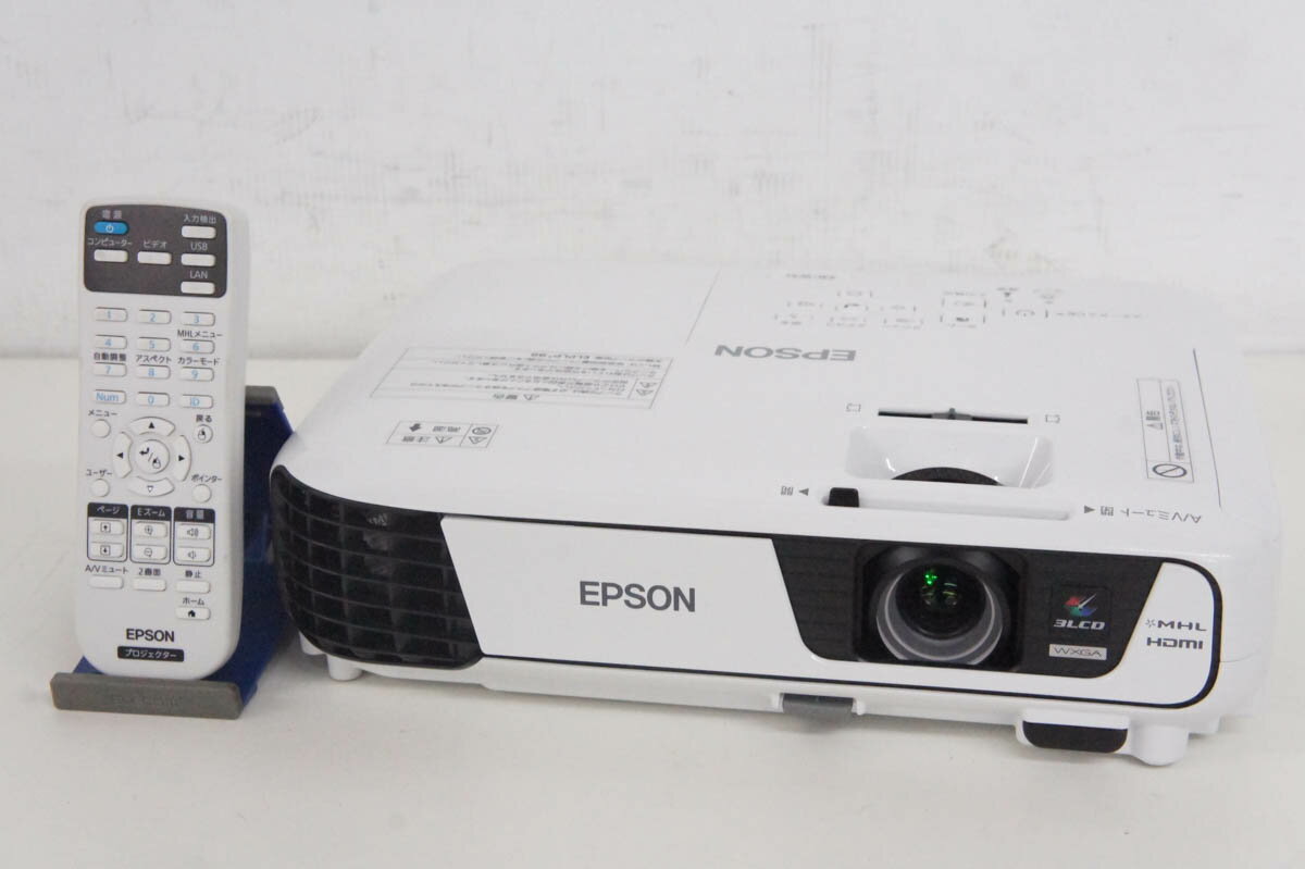 【中古】C EPSONエプソン データプロジェクター EB-W31 3200lm WXGA