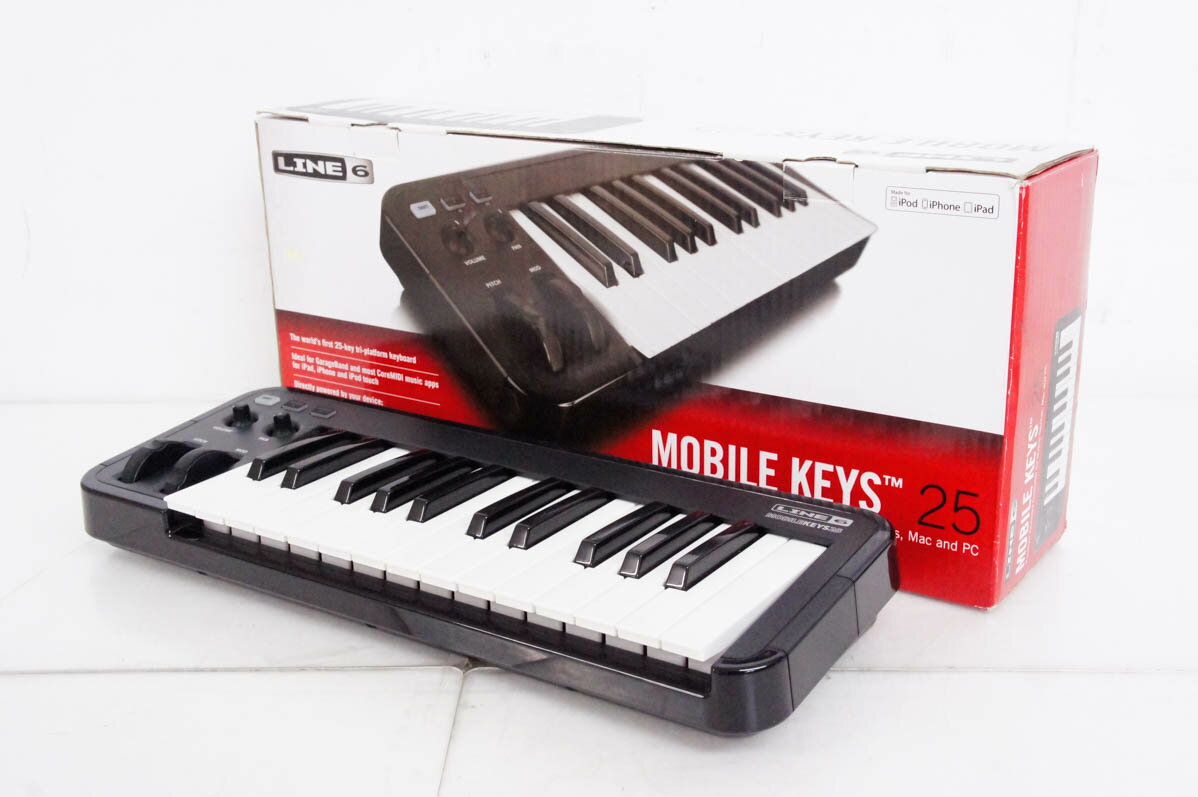 【中古】Line6 モバイルMIDIキーボード 25鍵 Mobile Keys 25