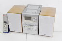 【中古】【訳あり】Panasonicパナソニック SDステレオシステム D-dock 5CD/SD/MD/カセットテープ SC-PM670SD-S ミニコンポ