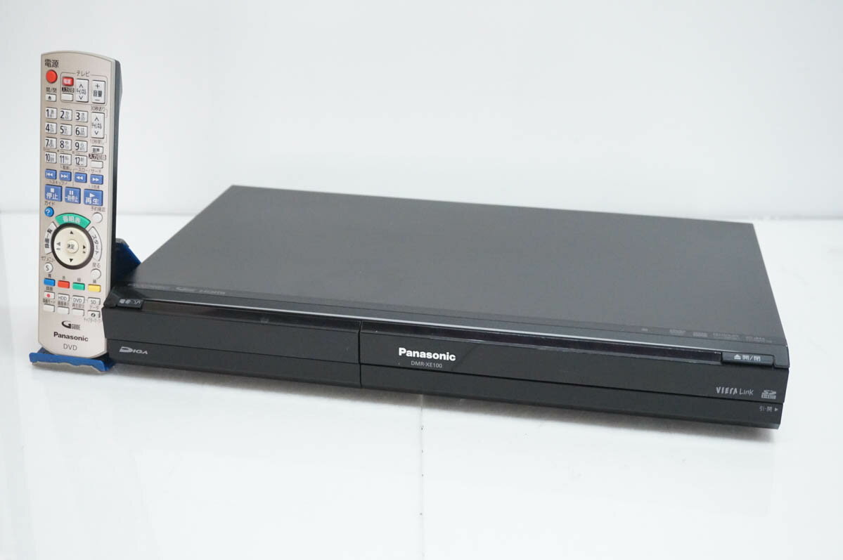 【中古】Panasonicパナソニック HDD搭載ハイビジョンDVDレコーダー HDD320GB DMR-XE100-K