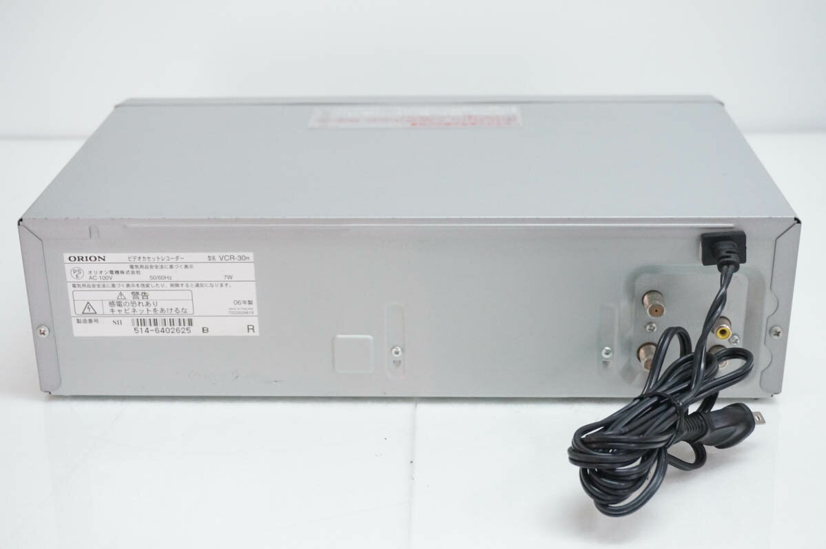 ����š�ORION���ꥪ�� �ӥǥ������åȥ쥳������ VHS�ӥǥ��ǥå� VCR-30R