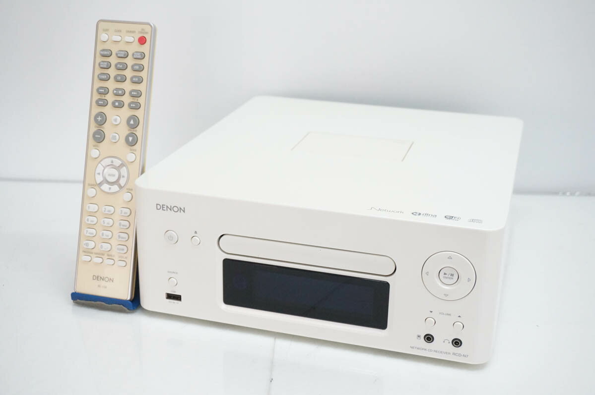 【中古】DENONデノン ネットワークCDレシーバー RCD-N7 ホワイト