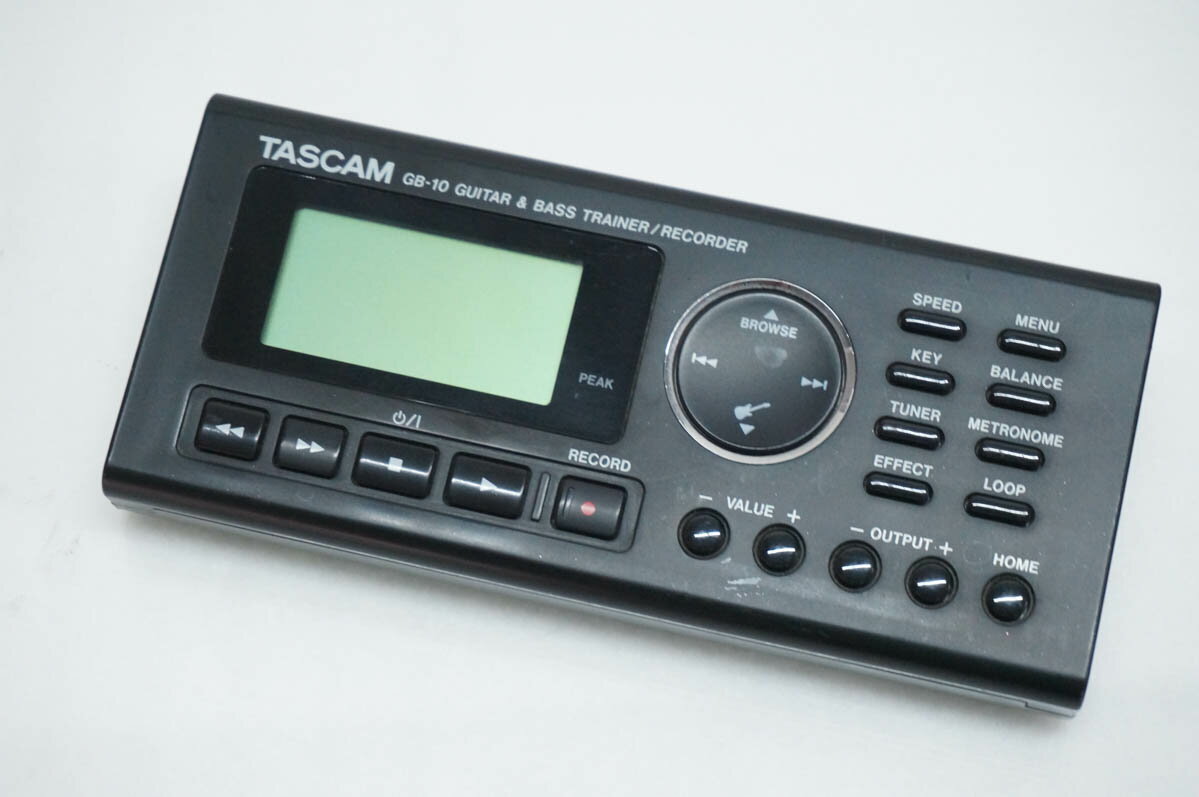 中古 美品TASCAM トレーナー/レコーダー ギター&ベース用 GB-10 中古】 TASCAM タスカム GB-10 ギター&ベーストレーナー/レコーダー