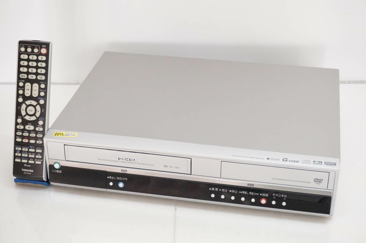 【中古】東芝TOSHIBA VTR一体型DVDビデ�