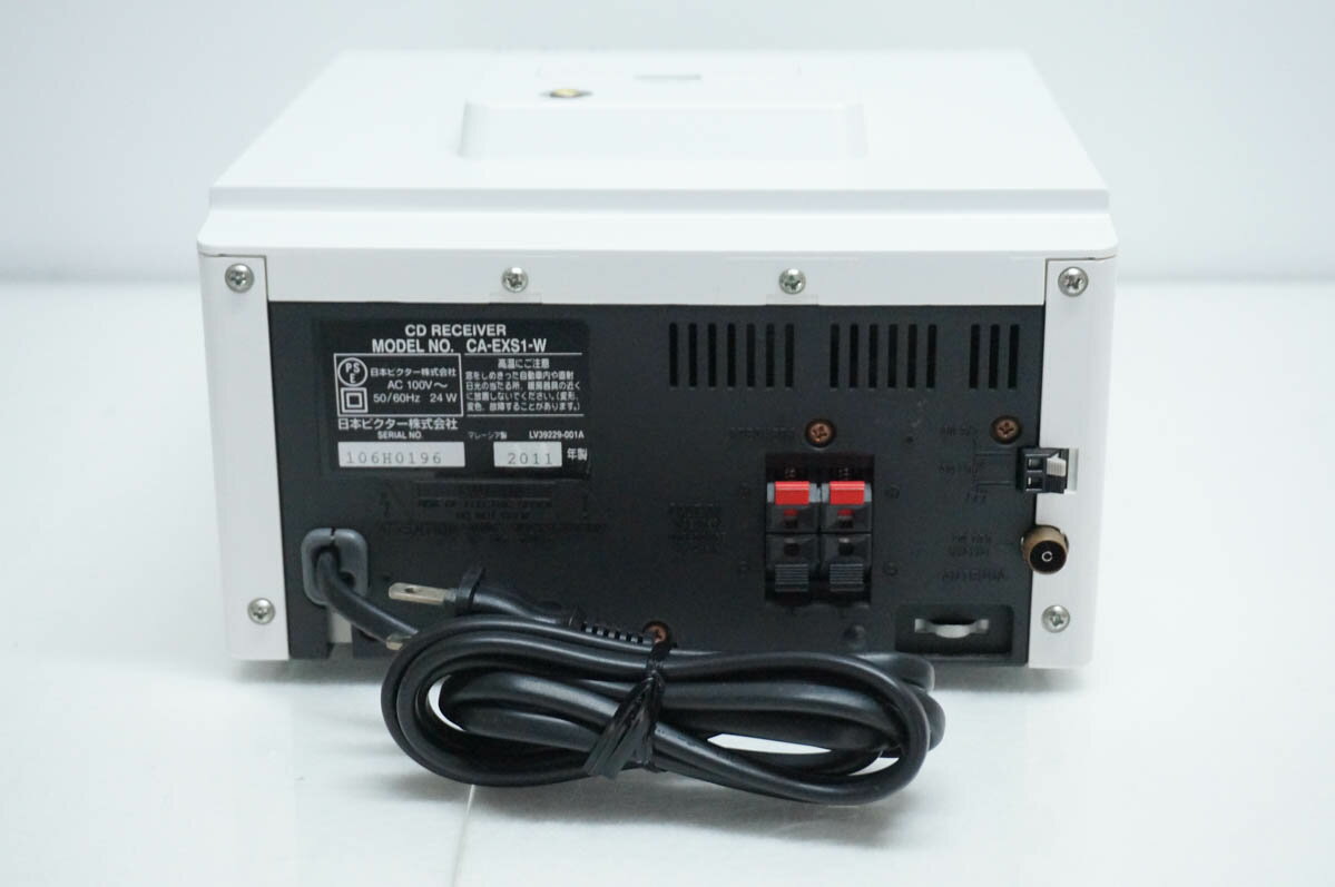 ����š�JVC Victor�ӥ����� iPod/iPhone�б� CD RECEIVER CA-EXS1-W ��������Τ�