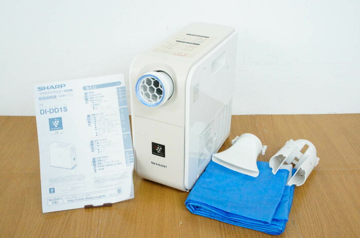 【中古】SHARPシャープ プラズマクラスター乾燥機 DI-DD1S-W ホワイト