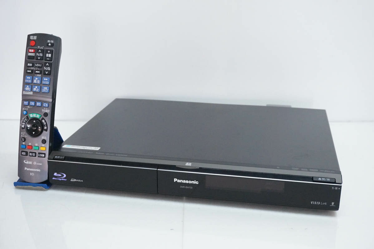 【中古】 Panasonicパナソニック DIGA ブルーレイディーガ ハイビジョンブルーレイディスクレコーダー DMR-BW700-K HDD250GB