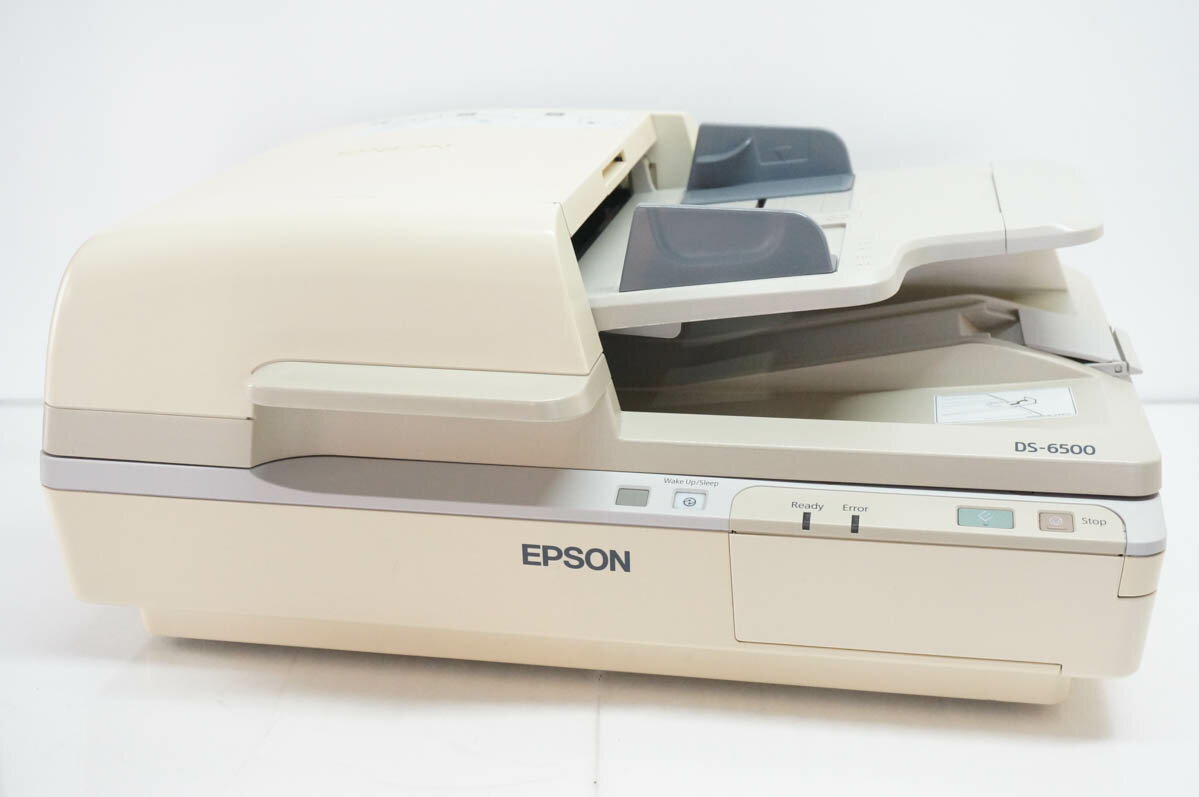 Rakuten - 【中古】EPSONエプソン A4対応 ADF搭載フラットベッドスキャナー DS-6500