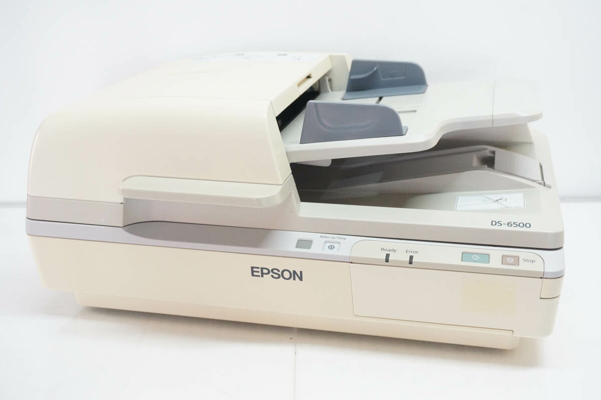 Rakuten - 【中古】EPSONエプソン A4対応 ADF搭載フラットベッドスキャナー DS-6500