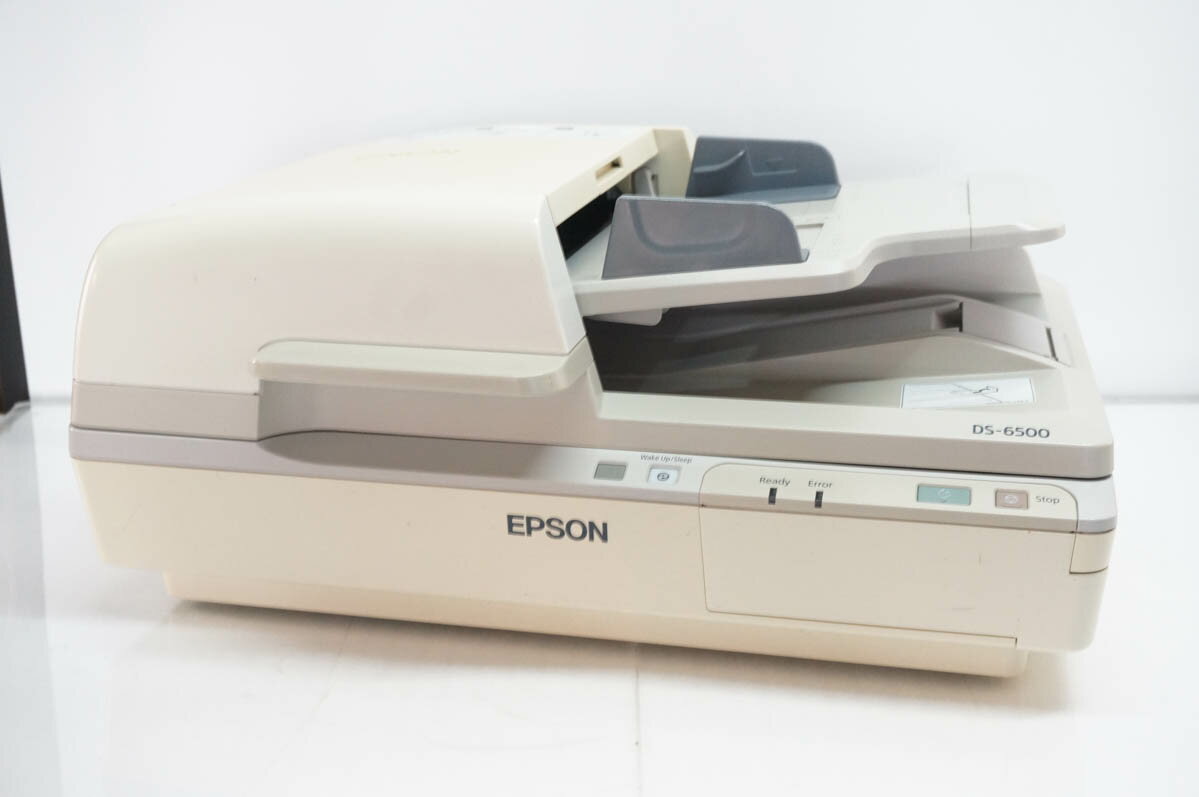 Rakuten - 【中古】EPSONエプソン A4対応 ADF搭載フラットベッドスキャナー DS-6500
