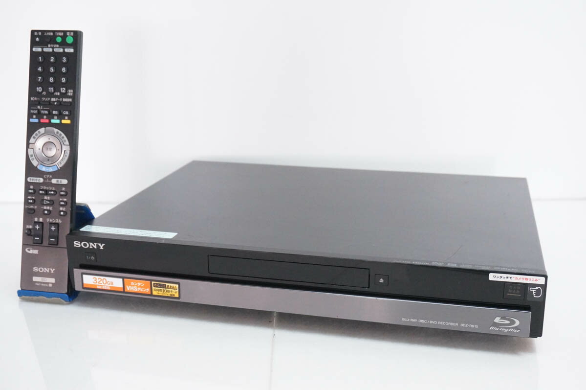 【中古】SONYソニー ブルーレイディスク/DVDレコーダー HDD320GB BDZ-RS15 B ...