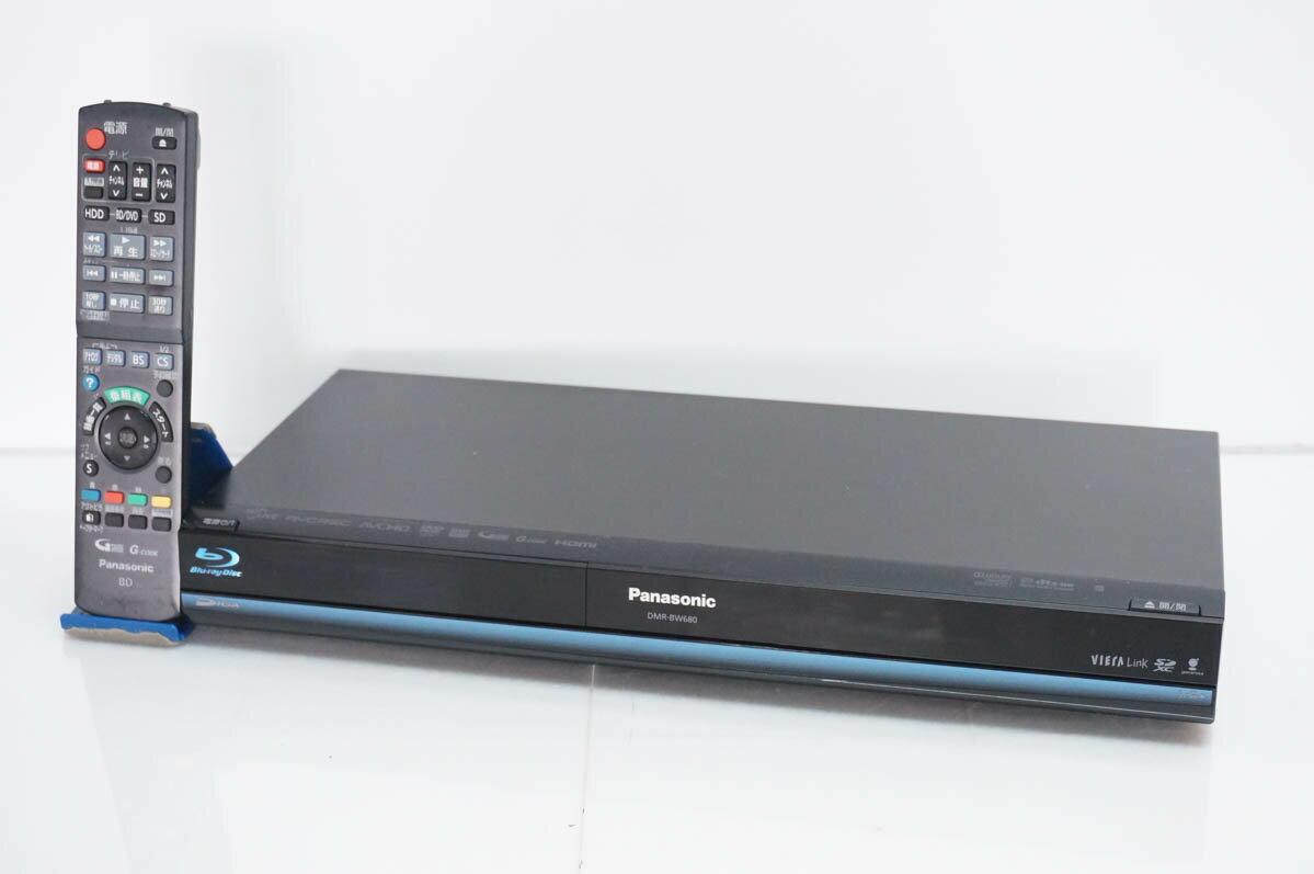 Panasonic　HDD搭載ハイビジョンブルーレイディスクレコーダー DMR-BW680 Panasonic 500GB 2チューナー ブルーレイレコーダー ブラック DIGA DMR