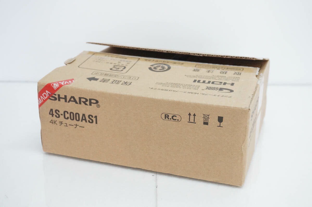 Skyperfectv! - 【未使用】SHARPシャープ 4Kチューナー 4S-C00AS1