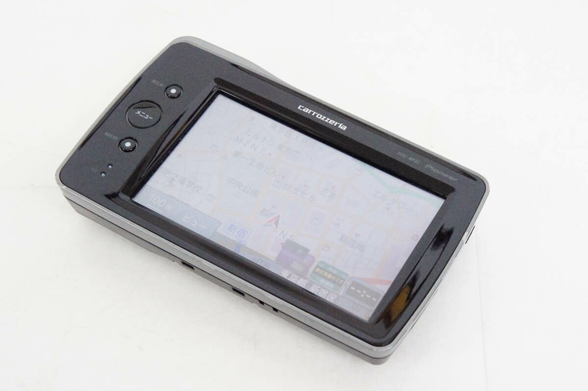 【中古】Pioneerパイオニア 4.8V型 ポータブルナビゲーション AVIC-MP33 carrozzeria