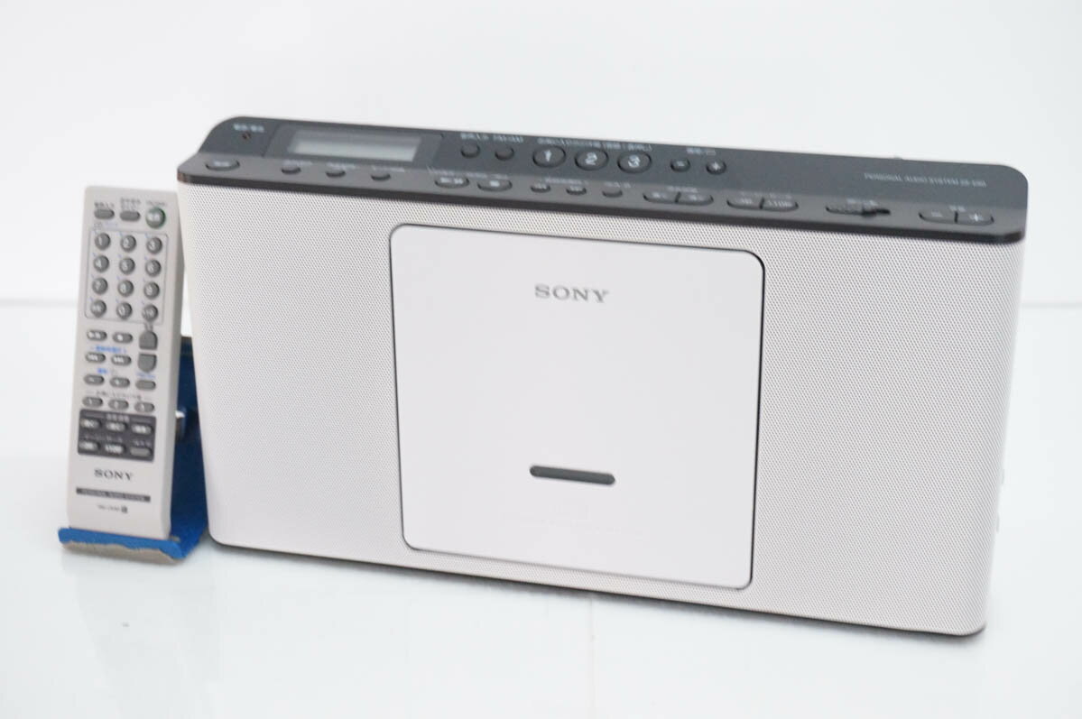 【中古】SONYソニー CDラジオ ZS-E80 ワイドFM対応