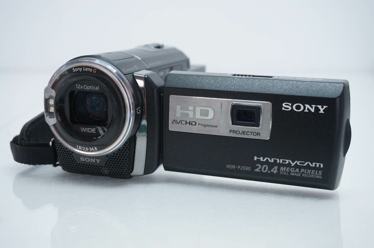 SONY ビデオカメラ HDR-PJ590V一式 HDR-PJ590V 特長 : 快適な操作性 | デジタルビデオカメラ Handycam
