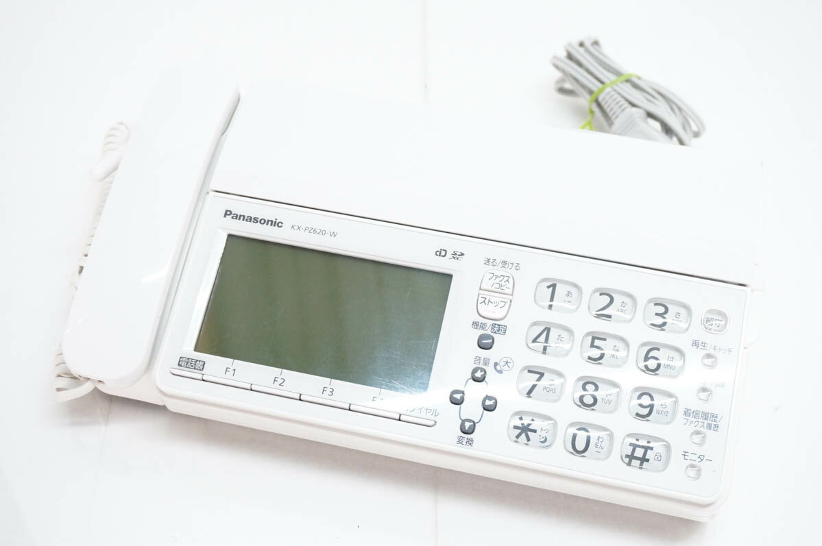 其它 - 【中古】Panasonicパナソニック デジタルコードレス 普通紙ファックス KX-PZ620 親機のみ
