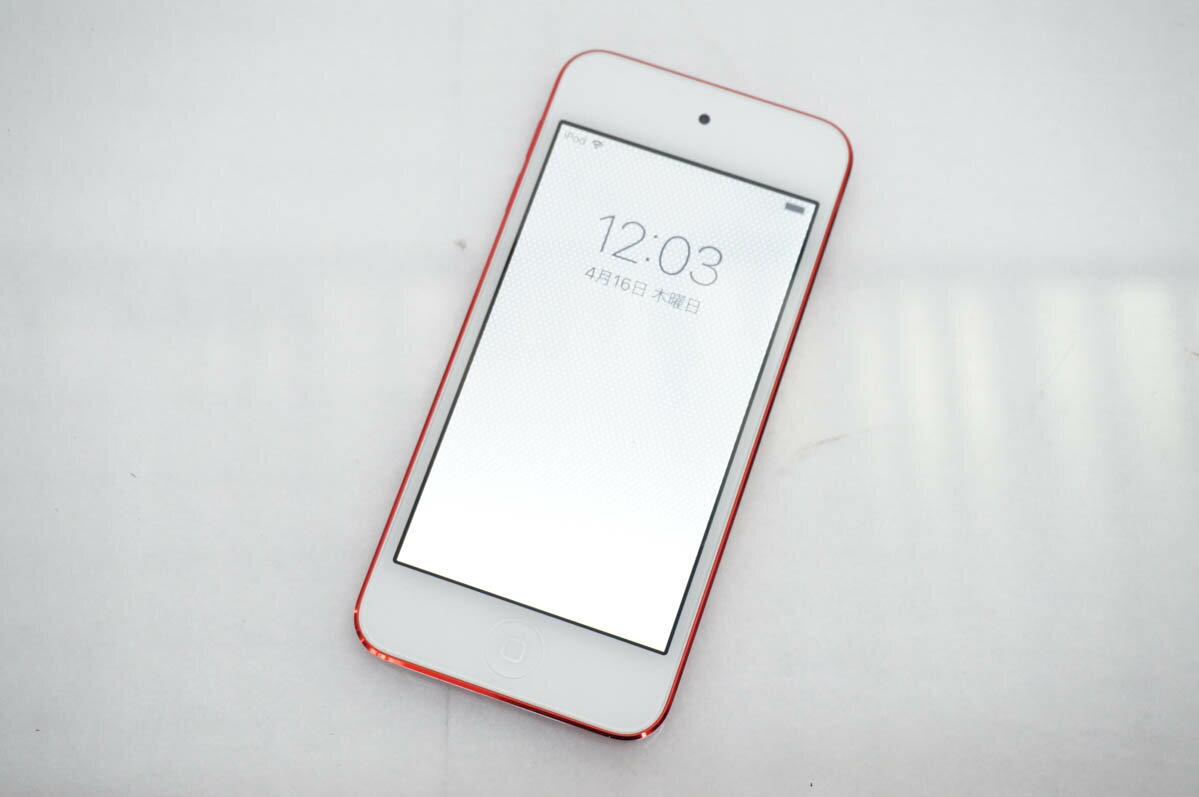 iPod touch - 【中古】Appleアップル 第7世代 iPod touch 32GB MVHX2J/A (PRODUCT) RED