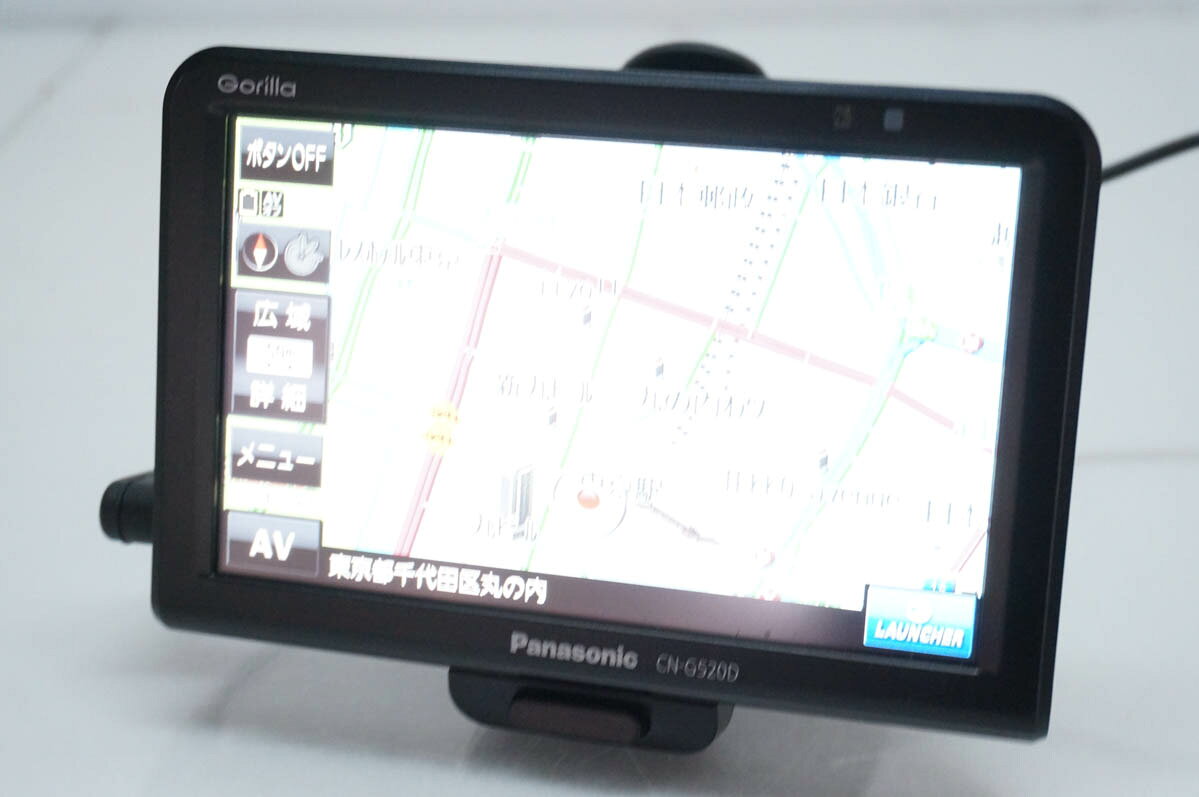 Panasonic CN-G520D ポータブルカーナビ　車載用スタンド無し 楽天市場】cn-g520d スタンドの通販