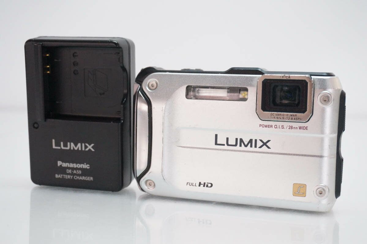 乐天商城 - 【中古】Panasonicパナソニック コンパクトデジタルカメラ LUMIXルミックス 1210万画素 DMC-FT3 防水 防塵 耐衝撃
