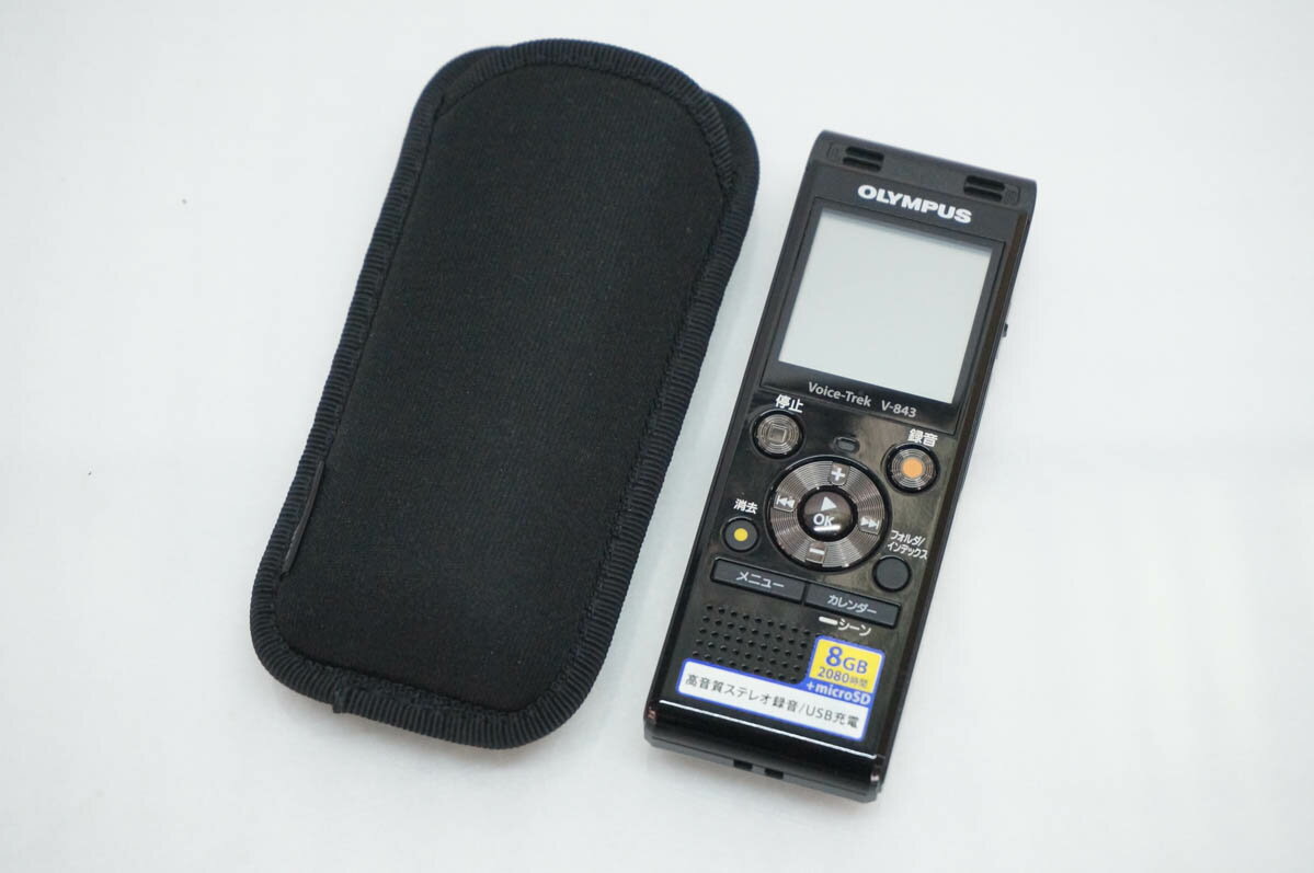 【中古】OLYMPUSオリンパス ICレコーダー Voice-Trekボイストレック V-843 8GB