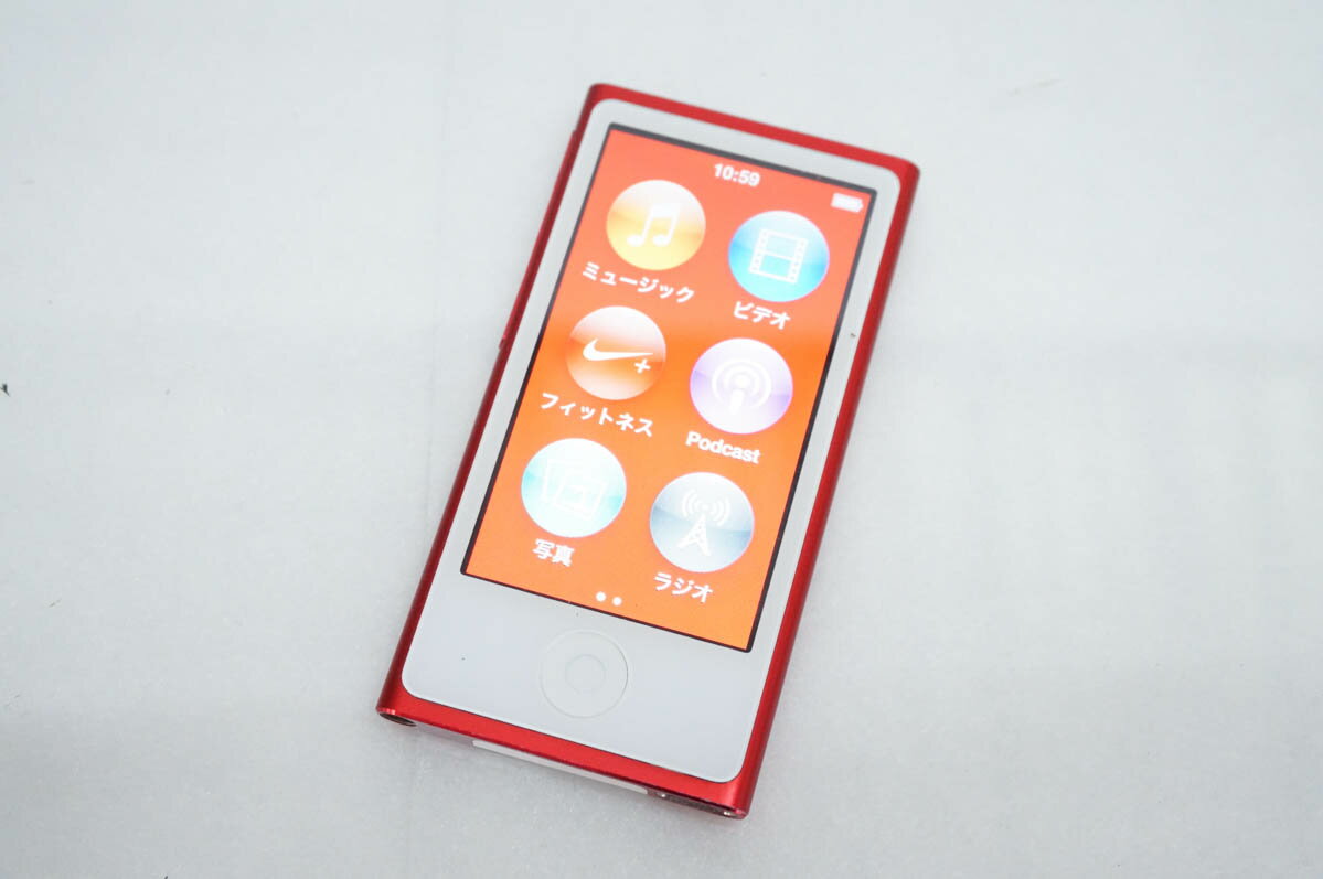 Rakuten - 【中古】Appleアップル 第7世代 iPod nano 16GB MD744J (PRODUCT) RED レッド