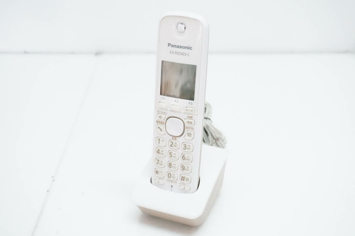 Panasonic　電話増設子機　KX-FKD403-W未使用品 楽天市場】kx fkd403 子 機の通販