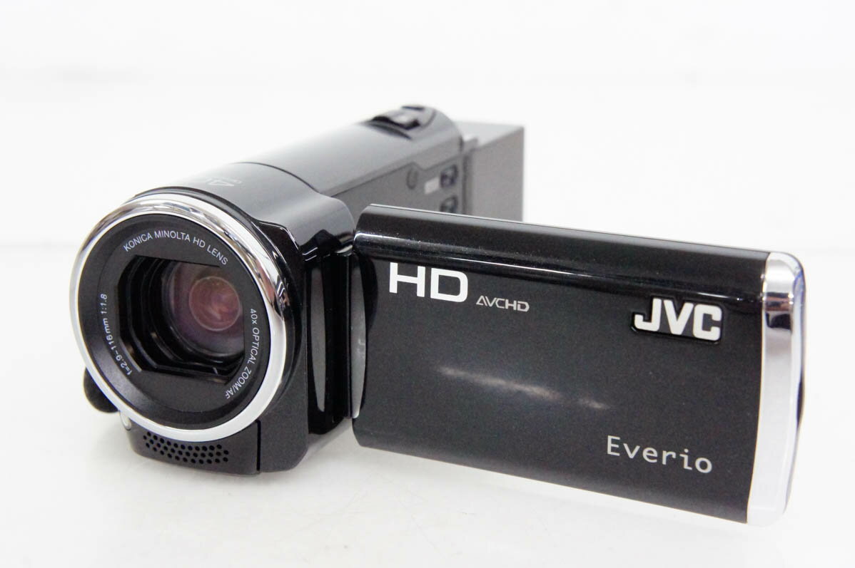 【中古】JVC Victorビクター ハイビジョンデジタルビデオカメラ Everio エブリオ GZ-HM690 メモリータイプ 64GB