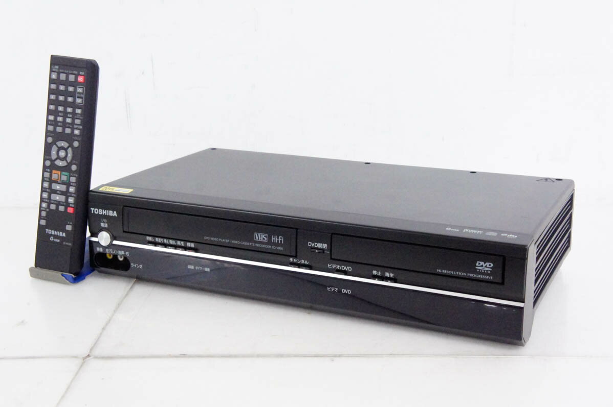 【中古】東芝TOSHIBA VTR一体型DVDビデ