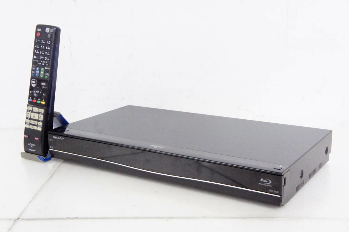 【中古】SHARPシャープ ブルーレイディスクレコーダー AQUOSアクオスブルーレイ BD-S560 HDD500GB BDレコーダー
