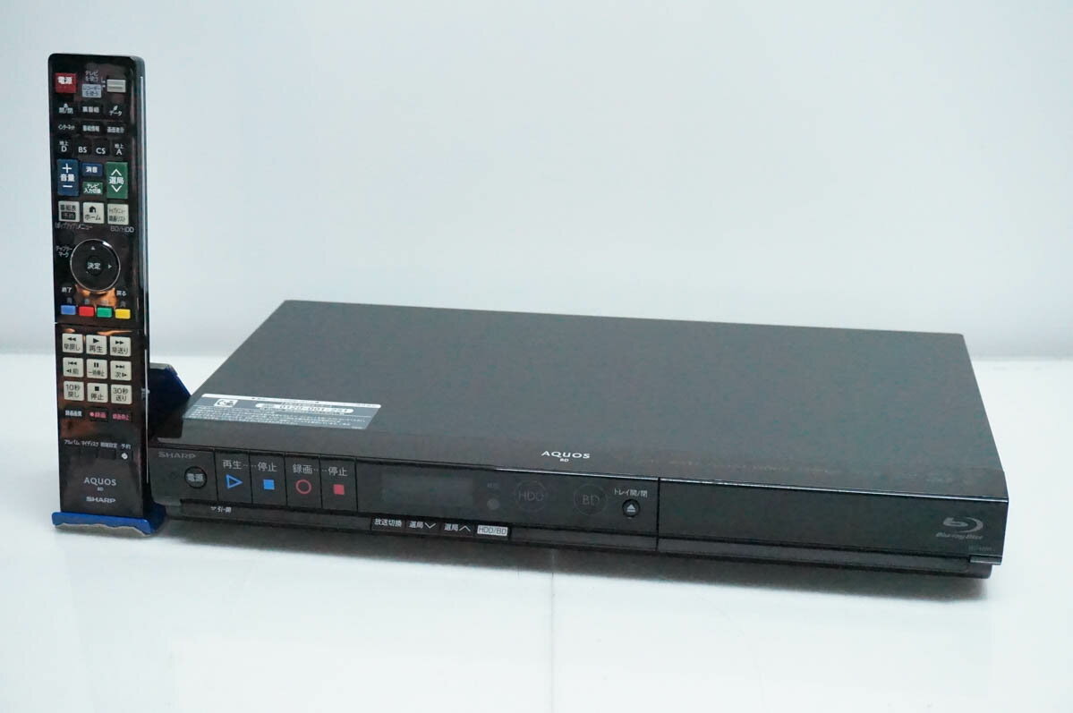 【中古】SHARPシャープ ブルーレイディスクレコーダー AQUOSアクオスブルーレイ BD-HW51 HDD500GB BDレコーダー Wチューナー